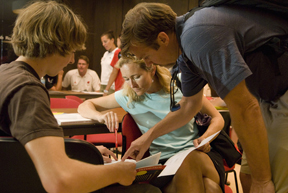 Parents at Student Orientation.