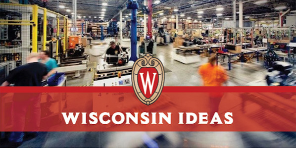 The Wisconsin Ideas Newsletter banner.