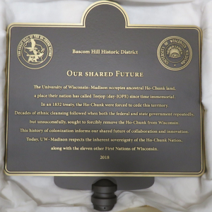 Our Shared Future Plaque